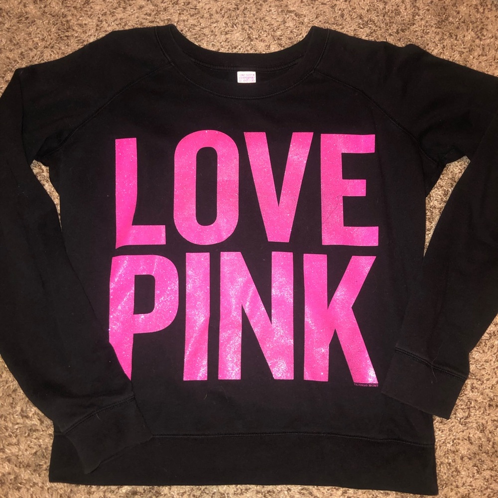Pink Victoria secret sweater